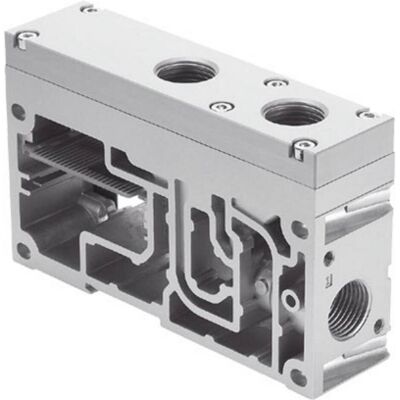 Festo, Betätigungsplatte, VABF-S6-1-P1A6-G12 539230 Versorgungsplatte Festo, Betätigungsplatte, VABF-S6-1-P1A6-G12 539230 Versorgungsplatte