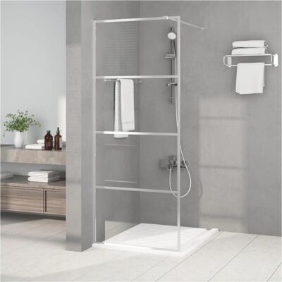 vidaXL Walk-in Duschwand ESG-Glas Mehrfarben - Duschtyp vidaXL Walk-in Duschwand ESG-Glas Mehrfarben - Duschtyp