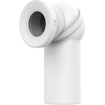 Eisenberg Modell 58107010000 - Verstellbarer 0-90° WC-Anschlussbogen - Alpinweiß Eisenberg Modell 58107010000 - Verstellbarer 0-90° WC-Anschlussbogen - Alpinweiß