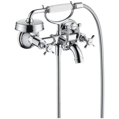 Hansgrohe Axor Montreux 2-Griff Wannenarmatur - Gebürstetes Messing Hansgrohe Axor Montreux 2-Griff Wannenarmatur - Gebürstetes Messing