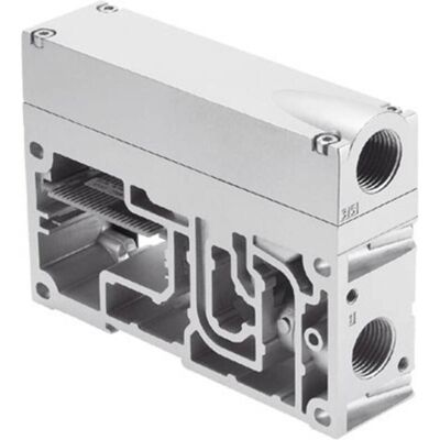 Festo, Betätigungsplatte, VABF-S6-1-P1A7-G12 539231 Versorgungsplatte Festo, Betätigungsplatte, VABF-S6-1-P1A7-G12 539231 Versorgungsplatte
