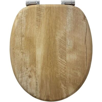 Tiger Hetta Rustikale Braune Soft-Touch WC-Sitz - Toilettsitz Tiger Hetta Rustikale Braune Soft-Touch WC-Sitz - Toilettsitz