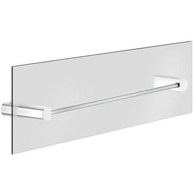 Gessi, Duscharmatur + Badewannenarmatur, Rilievo, Handtuchhalter 450 mm, Montage an Glaswand, 59564 Gessi, Duscharmatur + Badewannenarmatur, Rilievo, Handtuchhalter 450 mm, Montage an Glaswand, 59564