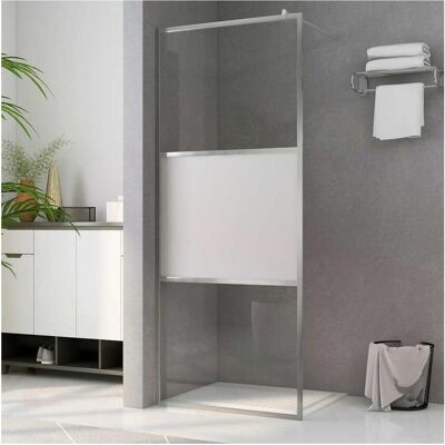 vidaXL Walk-in Duschewand - Verstellbar 78-80cm - Silber - Duschwand vidaXL Walk-in Duschewand - Verstellbar 78-80cm - Silber - Duschwand