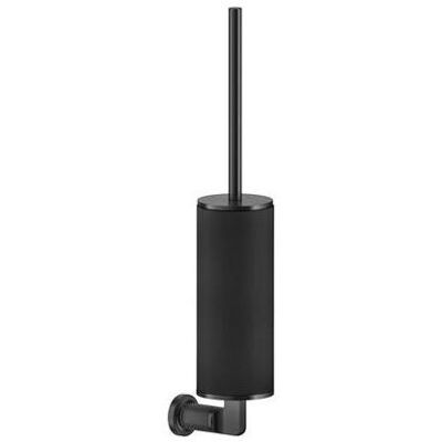 Gessi, Toilettenbürste, Inciso Toilettenbürstengarnitur zur Wandmontage, Behälter matt schwarz, 58520 Gessi, Toilettenbürste, Inciso Toilettenbürstengarnitur zur Wandmontage, Behälter matt schwarz, 58520