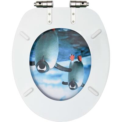vidaXL WC Toilettensitz mit Pinguin-Design - Soft Close - 2 Stück vidaXL WC Toilettensitz mit Pinguin-Design - Soft Close - 2 Stück