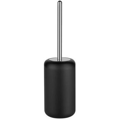 Gessi, Toilettenbürste, Goccia Toilettenbürstengarnitur Standversion, Behälter in GRES schwarz, 38044 Gessi, Toilettenbürste, Goccia Toilettenbürstengarnitur Standversion, Behälter in GRES schwarz, 38044