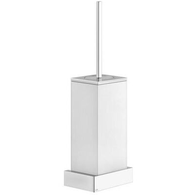 Gessi, Toilettenbürste, Rettangolo Accessoires Wand-WC-Bürsterngarnitur, Behälter weiss, 20819 Gessi, Toilettenbürste, Rettangolo Accessoires Wand-WC-Bürsterngarnitur, Behälter weiss, 20819