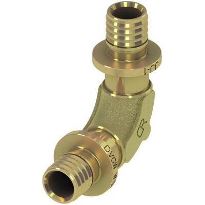 TECE GmbH TECEflex Bogen - 90-Grad, druckverlustoptimiert, Siliziumbronze TECE GmbH TECEflex Bogen - 90-Grad, druckverlustoptimiert, Siliziumbronze