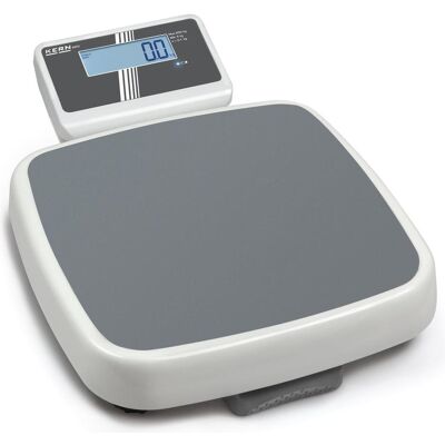 Kern Digitale Personenwaage - 250kg, Weiß/Grau, Kalibriert Kern Digitale Personenwaage - 250kg, Weiß/Grau, Kalibriert