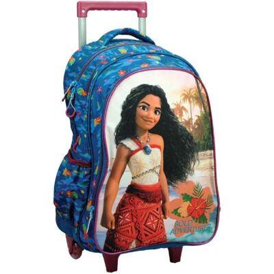 Disney Kindergartentasche, Vaiana Bold Adventurer Rollender Schulranzen, Tasche 46 cm Disney Kindergartentasche, Vaiana Bold Adventurer Rollender Schulranzen, Tasche 46 cm