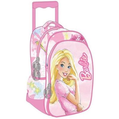 Barbie, Kindergartentasche, Paints rollender Kindergarten-Rucksack, Tasche 30 cm Barbie, Kindergartentasche, Paints rollender Kindergarten-Rucksack, Tasche 30 cm