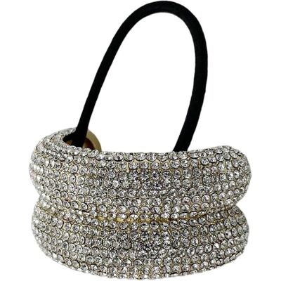 Avizar, Haargummi, Haargummi Goldener Strass Manschette Geometrisch Reana (Haargummi) Avizar, Haargummi, Haargummi Goldener Strass Manschette Geometrisch Reana (Haargummi)