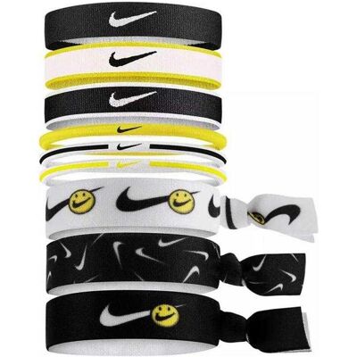 Nike Haarband + Haarreif, Gemischte Haarbänder mit Pferdeschwanzhaltern Nike Haarband + Haarreif, Gemischte Haarbänder mit Pferdeschwanzhaltern