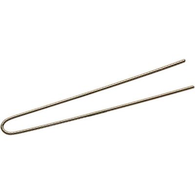 Comair, Haarklammer + Haarclips, Lockennadeln braun geriffelt 72mm Comair, Haarklammer + Haarclips, Lockennadeln braun geriffelt 72mm