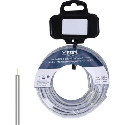 EDM 28414 Grau 1,5mm 15m Kabel - Flexibel EDM 28414 Grau 1,5mm 15m Kabel - Flexibel