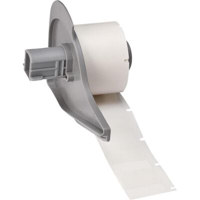 Brady, Etikettenrolle, M7-19-461, selbstlaminierender Polyester, Weiss/Transparent, matt, 25.40 x 9.53(25.40) mm, pe (33.32 mm) Brady, Etikettenrolle, M7-19-461, selbstlaminierender Polyester, Weiss/Transparent, matt, 25.40 x 9.53(25.40) mm, pe (33.32 mm)
