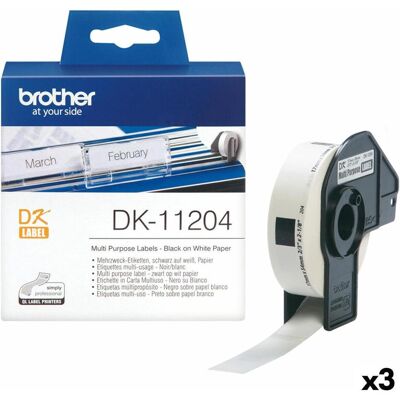 Brother Etikettenrolle, P-Touch Multi Purpose Labels Brother Etikettenrolle, P-Touch Multi Purpose Labels