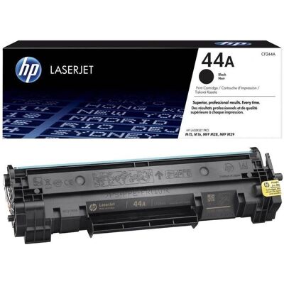 HP Toner, 44A (CF244A) Zwart - Originele LaserJet Tonercartridge - Standaard Capaciteit HP Toner, 44A (CF244A) Zwart - Originele LaserJet Tonercartridge - Standaard Capaciteit