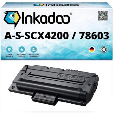 Druckfuxx, Toner, 1x SCX-D4200A ALTERNATIV DRUCKER TONER für SAMSUNG SCX 4200 SCX 4200R Druckfuxx, Toner, 1x SCX-D4200A ALTERNATIV DRUCKER TONER für SAMSUNG SCX 4200 SCX 4200R