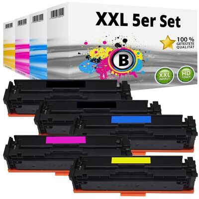 Druckfuxx, Toner, 5x Alternativ Canon Toner 045H I-Sensys LBP 610C 611Cn 613Cdw MF631CN Druckfuxx, Toner, 5x Alternativ Canon Toner 045H I-Sensys LBP 610C 611Cn 613Cdw MF631CN