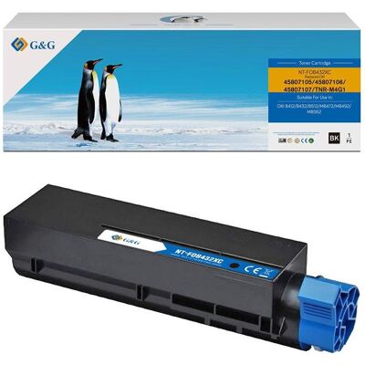 G&G, Toner, 45807106 (NT-FOB432XC) Black Alternative (BK) G&G, Toner, 45807106 (NT-FOB432XC) Black Alternative (BK)