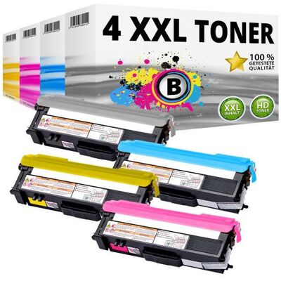 Druckfuxx, Toner, 4 TONER kompatibel BROTHER TN-325 DCP-9055CDN 9270CDN HL-4140CN 4150CDN 4570CDWT Druckfuxx, Toner, 4 TONER kompatibel BROTHER TN-325 DCP-9055CDN 9270CDN HL-4140CN 4150CDN 4570CDWT