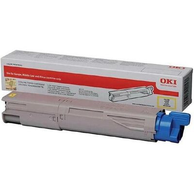Oki Toner, 45862837 (Y) Oki Toner, 45862837 (Y)