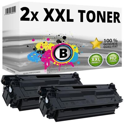 Druckfuxx, Toner, 2x TonerN für HP 508X für LaserJet M552 M553 M577 Schwarz Set Druckfuxx, Toner, 2x TonerN für HP 508X für LaserJet M552 M553 M577 Schwarz Set