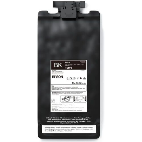 Epson Druckerpatrone, Drucker UltraChrome GS3 Schwarz 1.5LT
