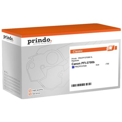 Prindo, Druckerpatrone, kompatibel mit Canon PFI-3700b Prindo, Druckerpatrone, kompatibel mit Canon PFI-3700b