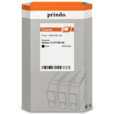 Prindo, Druckerpatrone, kompatibel mit Epson T7891 (BK) Prindo, Druckerpatrone, kompatibel mit Epson T7891 (BK)