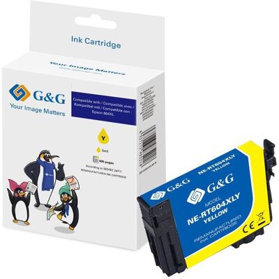 G&G, Druckerpatrone, Tintenpatrone kompatibel Epson 604XL - Gelb (Y) G&G, Druckerpatrone, Tintenpatrone kompatibel Epson 604XL - Gelb (Y)