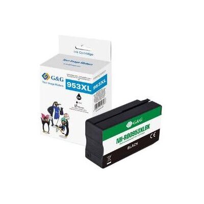 G&G, Druckerpatrone, Tintenpatrone kompatibel HP 953XL/ L0S70AE XL-Schwarz (BK) G&G, Druckerpatrone, Tintenpatrone kompatibel HP 953XL/ L0S70AE XL-Schwarz (BK)