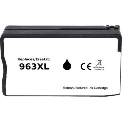 Renkforce, Druckerpatrone, Tinte ersetzt HP 963 XL (3JA30AE) Kompatibel Schwarz RF-5679862 (BK) Renkforce, Druckerpatrone, Tinte ersetzt HP 963 XL (3JA30AE) Kompatibel Schwarz RF-5679862 (BK)