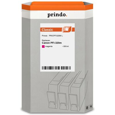 Prindo, Druckerpatrone, kompatibel mit Canon PFI-320m (M) Prindo, Druckerpatrone, kompatibel mit Canon PFI-320m (M)