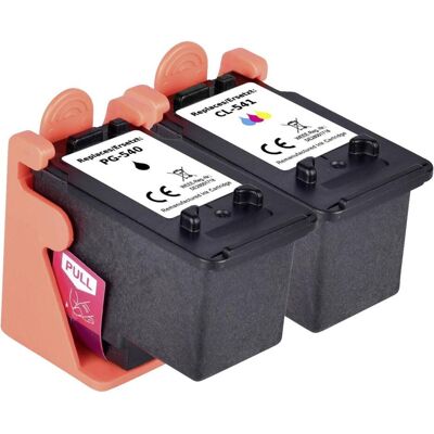 Renkforce Tinten-Set - Kompatibel mit Canon PG-540 & CL-541 - Druckerpatronen Renkforce Tinten-Set - Kompatibel mit Canon PG-540 & CL-541 - Druckerpatronen