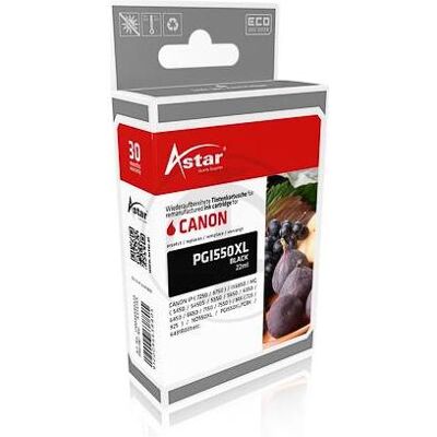 Astar Druckerpatrone, AS15155 - Tinte auf Pigmentbasis - Schwarz - Canon IP7250 (BK) Astar Druckerpatrone, AS15155 - Tinte auf Pigmentbasis - Schwarz - Canon IP7250 (BK)