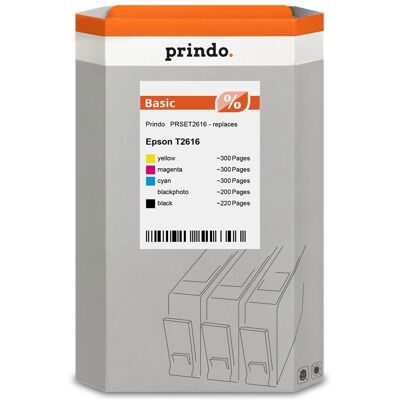 Prindo, Druckerpatrone, kompatibel mit Epson 26 /// Prindo, Druckerpatrone, kompatibel mit Epson 26 ///