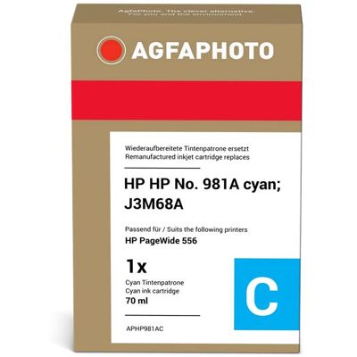 AGFAPHOTO, Druckerpatrone, kompatibel mit 981A (C) AGFAPHOTO, Druckerpatrone, kompatibel mit 981A (C)