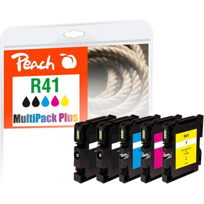 Peach, Druckerpatrone, Tinte Ricoh GC41 2x BK, 1x C, M, Y (BK, C, M, Y) Peach, Druckerpatrone, Tinte Ricoh GC41 2x BK, 1x C, M, Y (BK, C, M, Y)