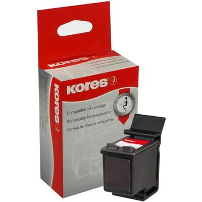 Kores, Druckerpatrone, Tinte kompatibel schwarz Orig.Nr. C6656AEKOR (BK) Kores, Druckerpatrone, Tinte kompatibel schwarz Orig.Nr. C6656AEKOR (BK)