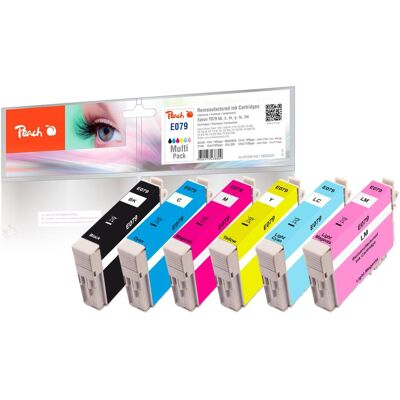 Peach, Druckerpatrone, Tinte Epson T0797 1x BK, C, M, Y, LC, LM (BK, C, LC, LM, M, Y) Peach, Druckerpatrone, Tinte Epson T0797 1x BK, C, M, Y, LC, LM (BK, C, LC, LM, M, Y)