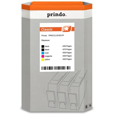 Prindo, Druckerpatrone, Classic Multipack Noir(e) / Cyan / Magenta / Jaune (PRSCCLI8 MCVP) (BK, C, M, Y) Prindo, Druckerpatrone, Classic Multipack Noir(e) / Cyan / Magenta / Jaune (PRSCCLI8 MCVP) (BK, C, M, Y)