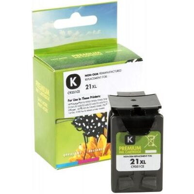 Control, Druckerpatrone, Neoriginali Static HP 21XL (C9351CE), juoda kasetÄ— Control, Druckerpatrone, Neoriginali Static HP 21XL (C9351CE), juoda kasetÄ—