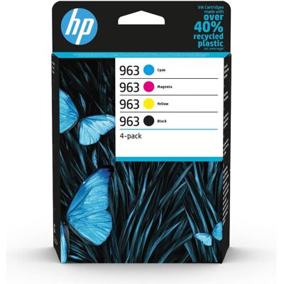 HP Druckerpatrone, 963 4-pack (C, M, Y, BK) HP Druckerpatrone, 963 4-pack (C, M, Y, BK)