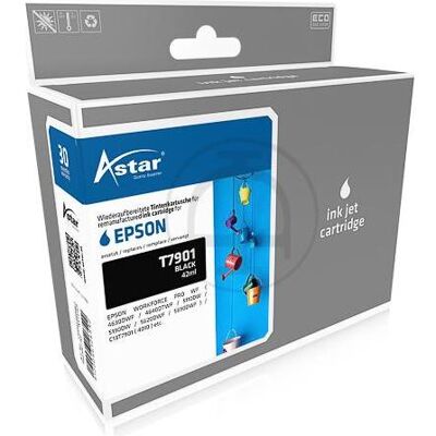 Astar Druckerpatrone, 42 ml - Schwarz - kompatibel - Tintenpatrone (BK) Astar Druckerpatrone, 42 ml - Schwarz - kompatibel - Tintenpatrone (BK)