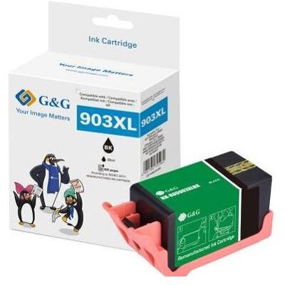 G&G, Druckerpatrone, Tintenpatrone kompatibel zu HP-903XL schwarz (BK) G&G, Druckerpatrone, Tintenpatrone kompatibel zu HP-903XL schwarz (BK)