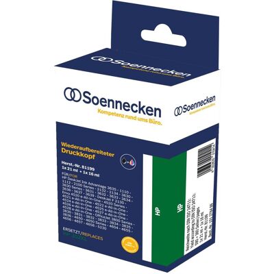 Soennecken Modell 81199 Hochkapazitäts Mehrfarbige Tintenpatrone - Druckerpatrone Soennecken Modell 81199 Hochkapazitäts Mehrfarbige Tintenpatrone - Druckerpatrone