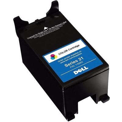 Dell Druckerpatrone, Series 24 Single Use Color Cartridge - Original (BK) Dell Druckerpatrone, Series 24 Single Use Color Cartridge - Original (BK)